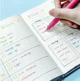 8-Color Dual-Tip Curve Highlighter Pen Set