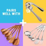 Silicone Spoon Rest for Stove Top – Heat-Resistant Utensil Holder with 4 Slots