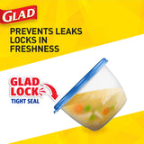 GladWare Airtight Food Storage Container – 24oz Medium Rectangle, BPA-Free