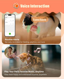 GlocalMe PetPhone AI GPS Pet Tracker with Two-Way Call Real-Time Tracking Waterproof Smart Collar Device