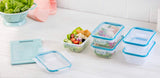 5-Pack Airtight Meal Prep Containers – 3-Cup BPA-Free Plastic Food Storage with Write & Erase Lids (White)
