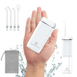 Portable Water Flosser Oral Irrigator – Cordless Dental Cleaner with 3 Cleaning Modes, 140PSI Power & USB Rechargeable Battery