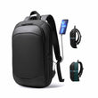 Premium 17-Inch Expandable Business Laptop Backpack for Men | Waterproof Travel Bag with USB Port & Anti-Theft Pocket