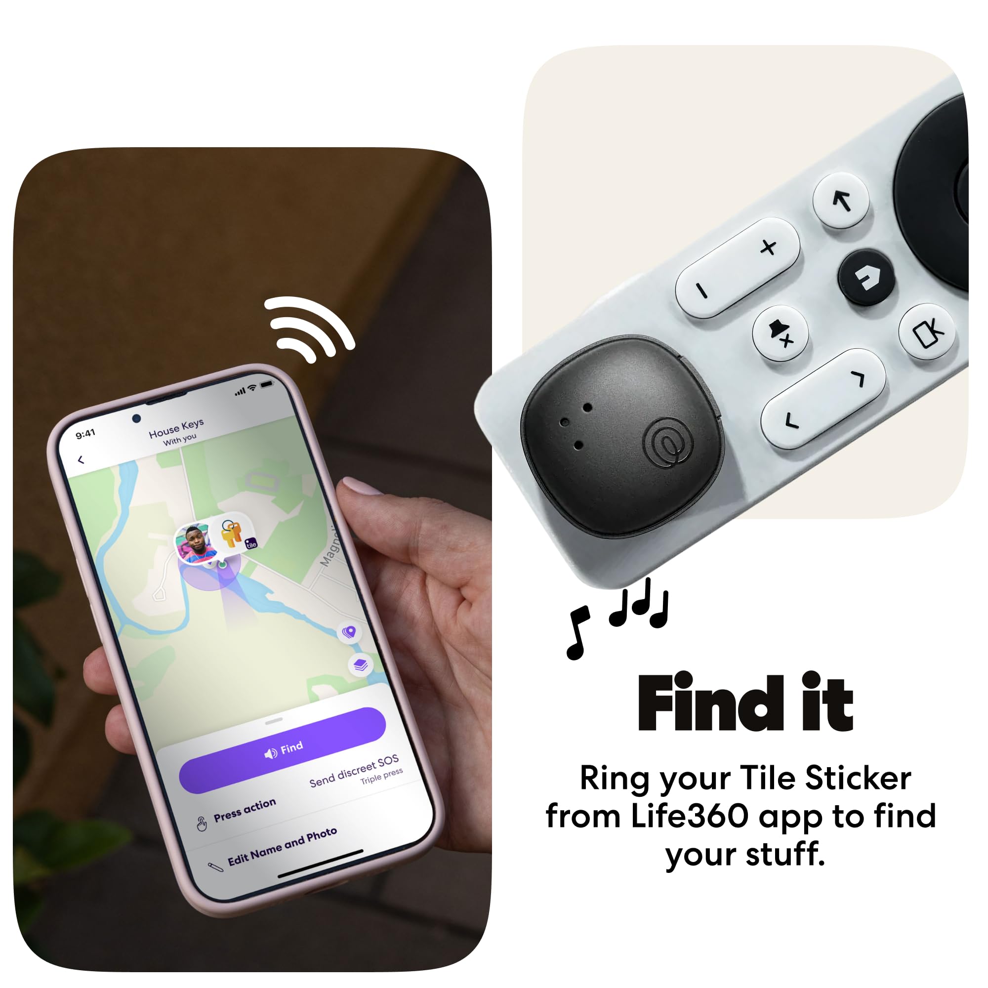 Tile Bluetooth Tracker – Smart Item Finder for Keys, Bags, Pets & Phone