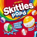 SKITTLES POP’d Originals Freeze Dried Candy – 5.5oz Crunchy Fruity Mix with Bold Flavors & Irresistible Crisp 🌈🍓🍋