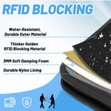 RFID Blocking Passport Holder Travel Wallet – Family Travel Document Organizer (Black)