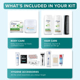 15-Piece Travel Hygiene Kit – TSA Approved Toiletry Set with Toothbrush, Razor, Deodorant & Travel Size Essentials