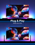 Eastfine RGB IC LED Light Bar with App & RF Remote – USB Powered Music Sync Ambient Lighting