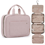 Premium Hanging Toiletry Bag with 360° Hook & Clear Travel Compartments