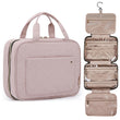 Hanging Toiletry Bag for Travel with Hook, Waterproof Cosmetic Organizer for Toiletries and Makeup