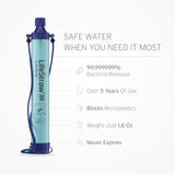 Personal Water Filter Straw for Camping & Survival – Portable Emergency Water Purifier for Hiking, Travel & Outdoor Adventures