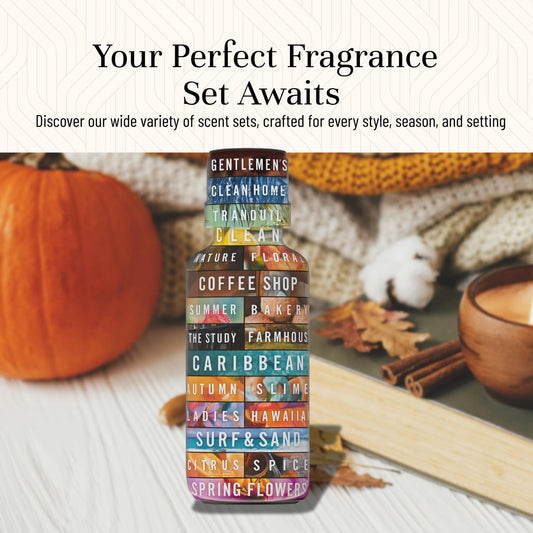 P&J Trading Halloween Fragrance Oil Set – 6 x 10ml Premium Scented Oils for Candle Making, Soap, Diffusers & Bath Products