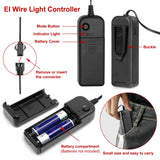 LED Light-Up Clown Mask 2024 – Red & Green Evil Smile Purge Mask with 3 Lighting Modes for Halloween & Parties