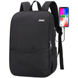 MAXTOP Deep Storage Laptop Backpack with USB Charging – Water-Resistant 15.6″ College & Work Backpack (Black)
