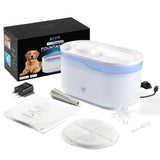 Geeni PetConnect Smart Pet Water Fountain with App Control, 2.6L Filtered Water Dispenser, and Alexa Google Assistant Integration