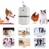 SKYMEE Smart Pet Camera with Treat Dispenser, 1080P HD & 2-Way Audio – WiFi Dog Monitor (White)