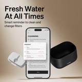 PETLIBRO Dockstream WiFi Smart Cat Water Fountain 3L – PawSense Hydration Monitoring System (Black)
