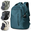 SUWASP Flight-Approved Travel Backpack with Laptop Sleeve & Shoe Storage – Peacock Blue
