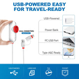 USB Vacuum Storage Bag Set with Electric Pump – Travel Compression Bags for Clothes & Luggage Space Saver