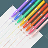 8-Color Dual-Tip Curve Highlighter Pen Set