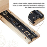 Wood Pull-Out Cabinet Drawer Organizer – Fully Assembled Slide-Out Shelf for Kitchen Cabinets