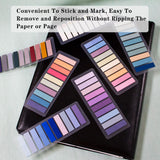 3200 Writable Morandi Page Tabs for Books, Notes and Planners