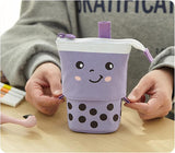 3-Pack Pop-Up Canvas Pencil Cases and Pen Holders