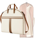 56-Inch Beige Foldable Carry-On Garment Bag