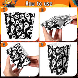 Roshtia 24 Pcs Halloween Theme Party Popcorn Favor Boxes in 6 Designs Snack Treat Box Candy Cookie Container Event Party Favor Supplies, Halloween Snacks(Figure)