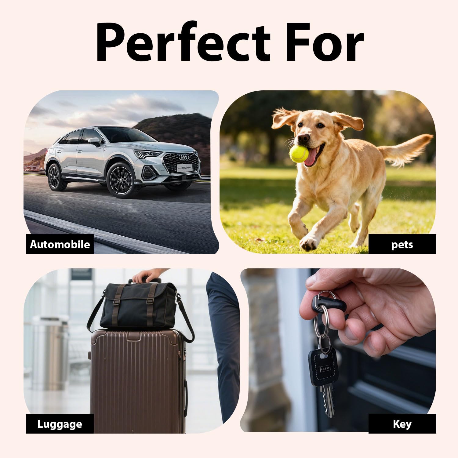 Ultra-Light Cat GPS Tracker, No Subscription, 365-Day Battery, Waterproof Smart Pet Locator with App Tracking & History Monitoring
