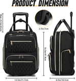 16-Inch Underseat Rolling Carry-On with Laptop Storage