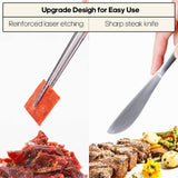 Portable Stainless Steel Travel Utensil Set with Case – Reusable Fork, Spoon, Knife & Chopsticks for Office, Camping & Lunch (Silver)