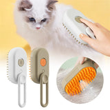 3-in-1 Electric Pet Brush – Grooming, Massage & Hair Removal