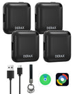 USB-C Rechargeable Smart Tracker Tag for Apple Find My and Google Find My Device, 90dB Alert Bluetooth Item Locator