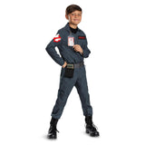 Kids Ghostbusters Engineer Costume – Official Movie Outfit with Jumpsuit, Belt & Badge Clip (Model 164269M)