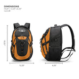 Swissdigital Design Laptop Backpack with USB-C Charging Port and RFID Protection, 31L Daily Travel Bag