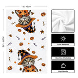 Artoid Mode Halloween Dish Towels – Set of 2 Black Kitchen Tea Towels (18x26") – Soft, Absorbent & Stylish Seasonal Décor