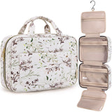 Premium Hanging Toiletry Bag with 360° Hook & Clear Travel Compartments
