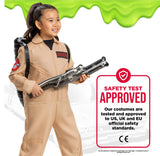 Ghostbusters Kids Deluxe Costume – Official 80’s Movie Jumpsuit with Proton Pack (Model 120259L)
