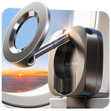 MagSafe Airplane Phone Holder Mount – 360° Rotating Travel Phone Stand for iPhone, Tray Tables & Luggage Handles