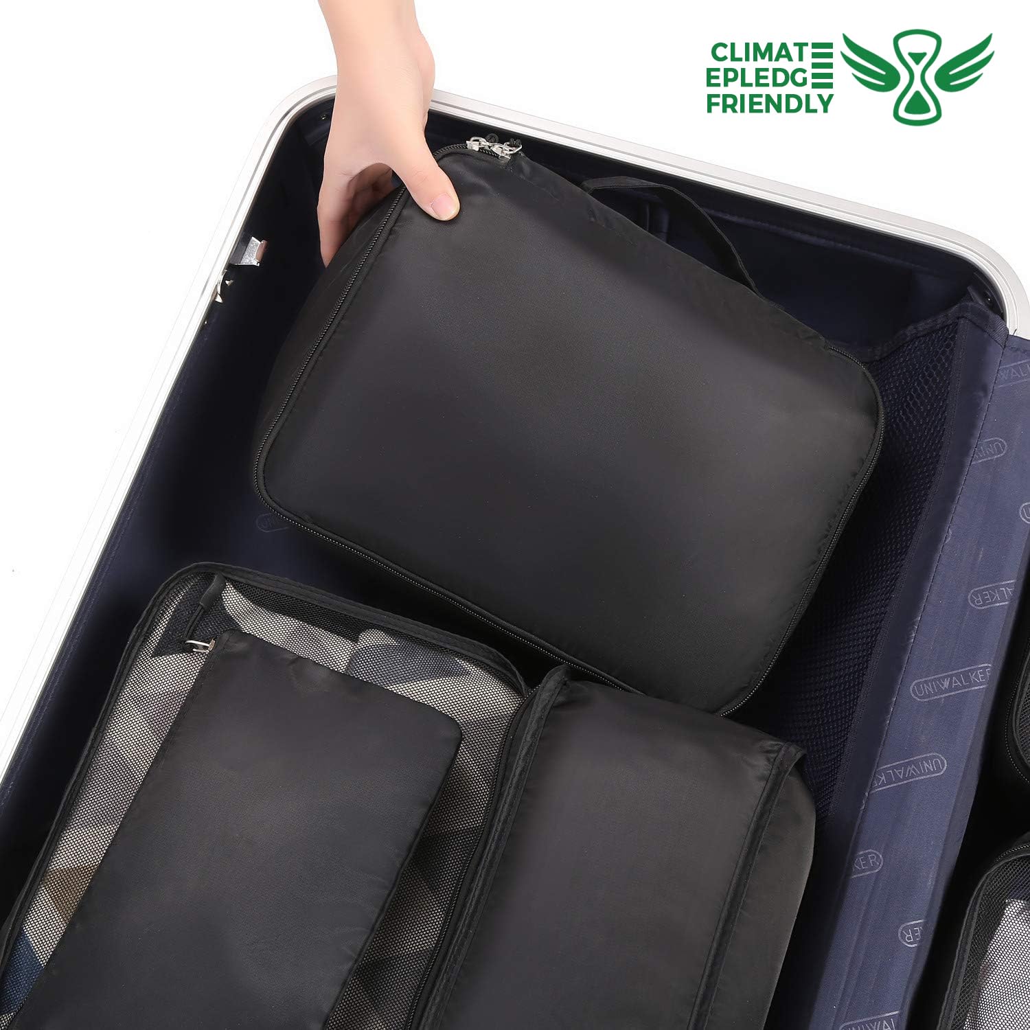 Travel Packing Cubes Set for Suitcases, Lightweight Luggage Organizer Bags