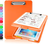Light Pink Storage Clipboard with Low-Profile Clip