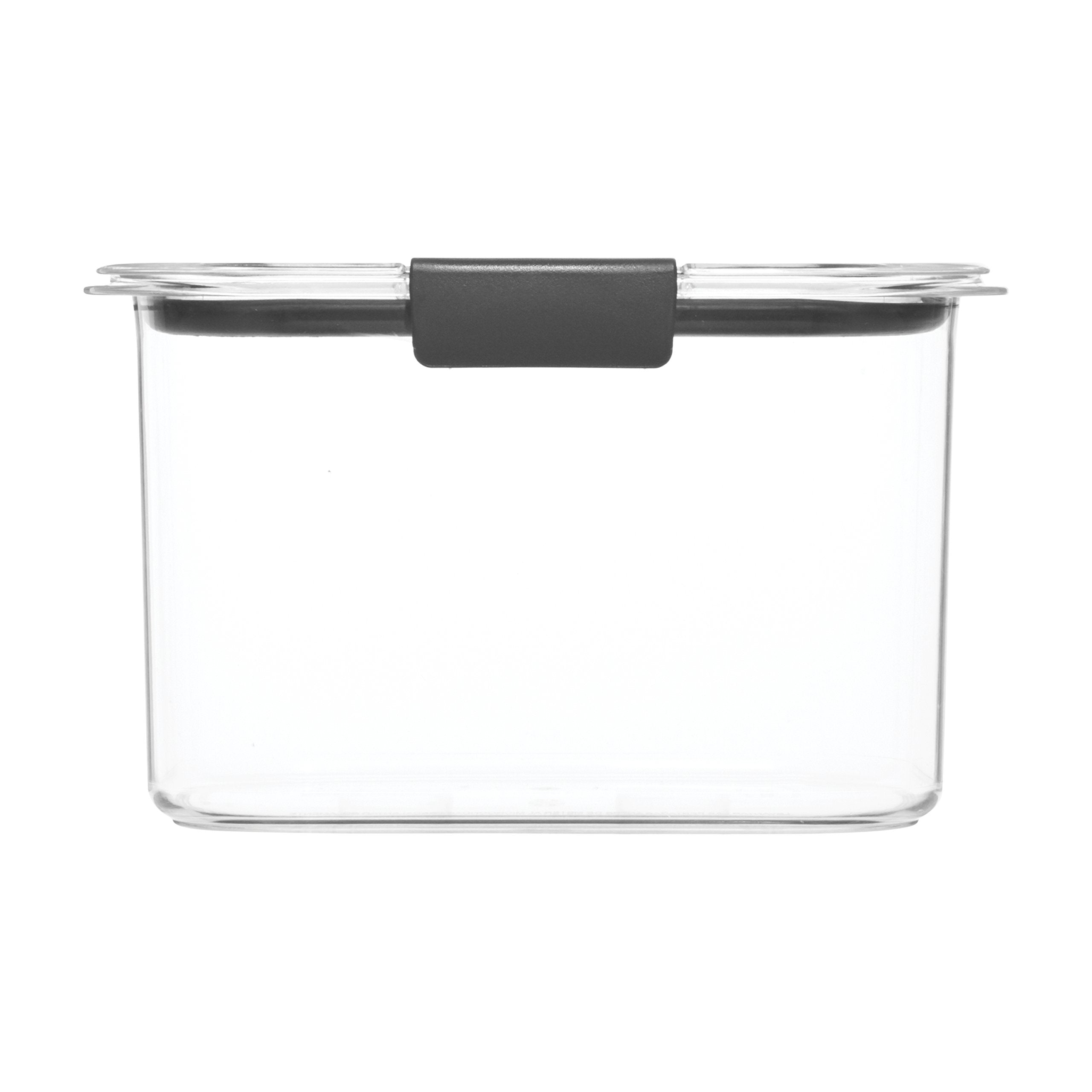 Airtight Pantry Food Storage Container – 7.8-Cup BPA-Free Modular Canister (Gray)