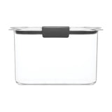 Airtight Pantry Food Storage Container – 7.8-Cup BPA-Free Modular Canister (Gray)