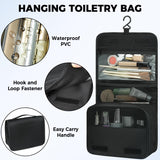 Travel Packing Cubes Organizer Set for Suitcase – Lightweight Luggage Storage Bags with Mesh Panel for Organized Travel (Black)