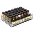 Slim Pull-Out Cabinet Spice Rack – Chrome Heavy-Duty Slide-Out Organizer for Narrow Cabinets