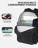 WATERFLY 25L Laptop Backpack for School, Work & Travel – TSA-Friendly Water-Resistant Daypack