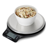 Digital Kitchen Scale with Stainless Steel Platform – Precision Food Scale with LCD Display