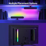 RGB-ICW Smart Light Bars for TV & Monitor with Bluetooth App Control – USB Powered Ambient Lighting