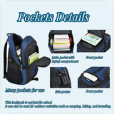 VIDOSCLA Kids School Backpack for Boys & Girls – Water-Resistant Lightweight Bookbag (Sky Blue)